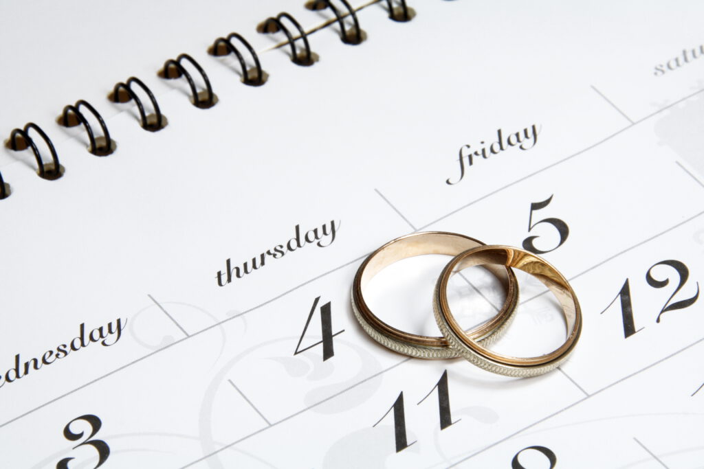Hochzeitsplanung Checkliste