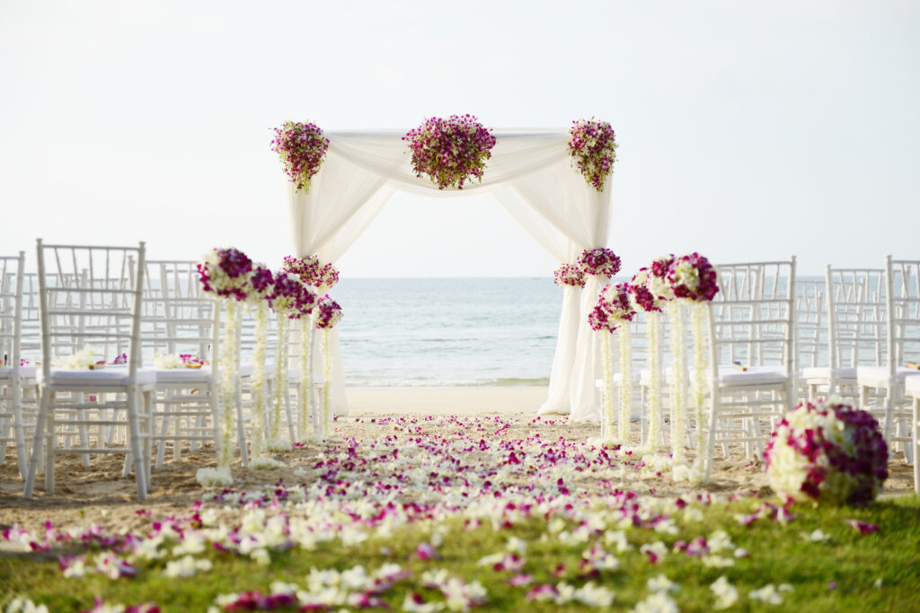 Am Strand ist eine Tiny Wedding möglich